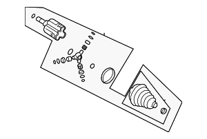26073379 - : Part# 26073379 Joint Kit for Buick: Regal | Chevrolet: Impala, Monte Carlo | Pontiac: Grand Prix Image