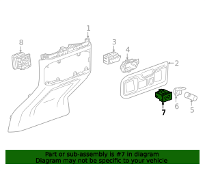 2019-2023 GM USB Port 13540949 | OEM Parts Online