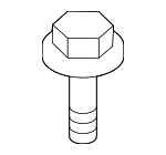 9YA590602A - Body: Grille Assembly Bolt for Mazda: 3, 5, 6, CX-3, CX-5, CX-7, CX-9, MPV, MX-5 Miata, Protege, Protege5 Image