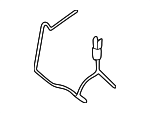 992411622N - Suspension: Pressure Hose for Porsche Image