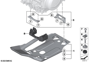                                     Enduro aluminum engine guard, silver
                                