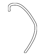 9443862 - Engine: Vacuum Hose for Volvo: 850, C30, C70, S40, S60, S60 Cross Country, S70, S80, V40, V50, V70, XC60, XC70, XC90 Image