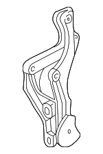 10179211 - HVAC: Idler Pulley Bracket for Chevrolet: Astro, G10, G20, G30, P20, P30, Suburban C1500, Suburban C2500, Suburban K1500, Suburban K2500 | GMC: G1500, G2500, G3500, P2500, P3500, Safari, Suburban C1500, Suburban C2500, Suburban K1500, Suburban K2500 Image
