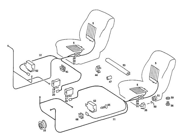 25459926 - Electrical System: Contact Socket for Mercedes-Benz Image image