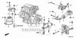 50621TF0901 - Body/Air Conditioning: WEIGHT for Honda Image
