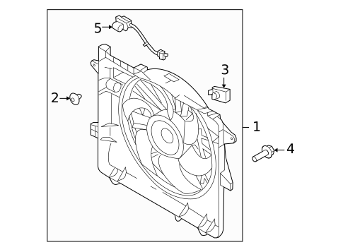 Cooling Fan for 2010 Ford Mustang #0
