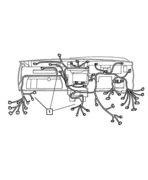 Wiring-Instrument Panel for 2002 Jeep Liberty #0