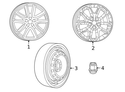 Wheels for 2022 Chrysler Pacifica #2