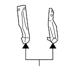4L3Z15045B00AA - Body: Bracket for Ford: F-150 | Lincoln: Mark LT Image