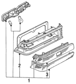 BE5589669B - Electrical: Tail Lamp Assembly for Mazda: GLC Image