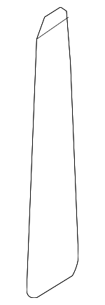 GK2A508V4A - Body: Black Out Tape for Mazda: 6 Image