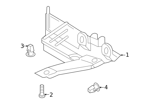 Exterior Trim - Pillars for 2022 Volkswagen Passat #0