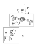 68639179AA - : Rear Axle Housing for Mopar Image