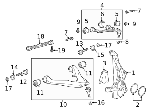 Suspension Components for 2019 GMC Sierra 1500 #1