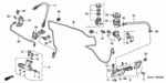 17713SE0003 - Chassis: CLAMP, FUEL PIPE for Honda Image