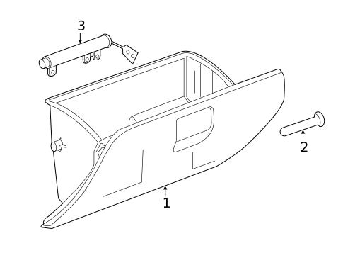 Glove Box for 2016 GMC Canyon #0
