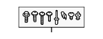 V04017001Q - Body: Bumper Cover Hardware Kit for Audi Image