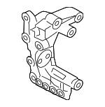252512GGC1 - Cooling System: Mount Bracket for Hyundai: Santa Fe, Santa Fe Sport, Sonata, Tucson Image