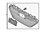 86350G2110 - Body: Grille Assembly for Hyundai Image
