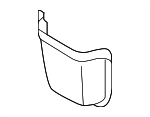 5Q1803177 - Body: Filler Plate for Volkswagen: Arteon, e-Golf, Golf, Golf Alltrack, Golf R, Golf SportWagen, GTI, Jetta, Taos Image