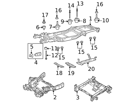 Frame & Components for 2008 Ford F-150 #0