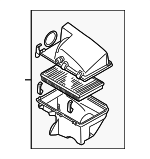 8649670 - : Air Cleaner Assembly for Volvo: S80 Image