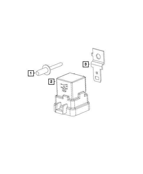 Relays for 2006 Dodge Caravan #1
