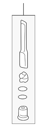 80101S7A305 - HVAC: Filter for Honda: CR-V, Odyssey, Pilot Image