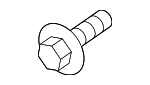 90110T5AJ00 - Body: Impact Bar Bolt for Honda Image