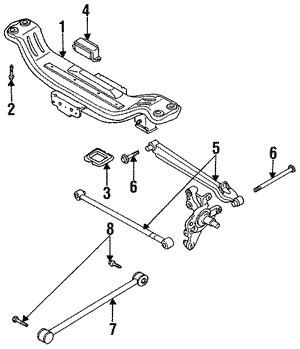 【323】maimai3039ページ Engine & Trans Mounting for 1994 Mazda 323 | OEM Parts Online