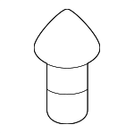 5M0863453 - Body: Armrest Bumper for Volkswagen Image