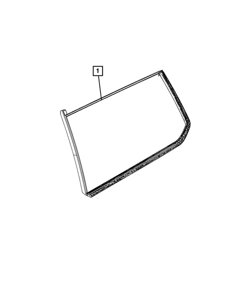 Glass and Interior Rearview Mirror for 2021 Jeep Grand Cherokee L #3