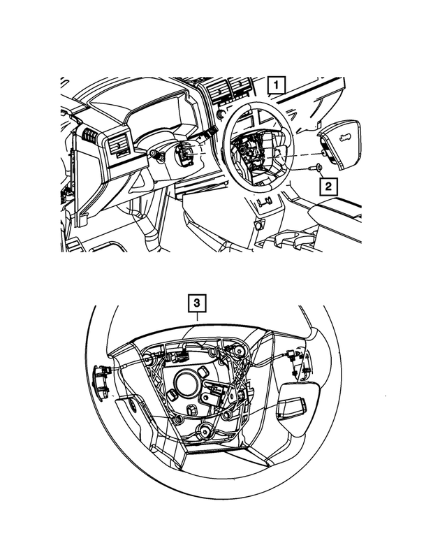 1HH76XDHAA - Steering: Steering Wheel for Mopar Image