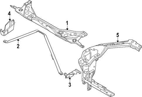 Radiator Support for 2025 Mini Countryman #0