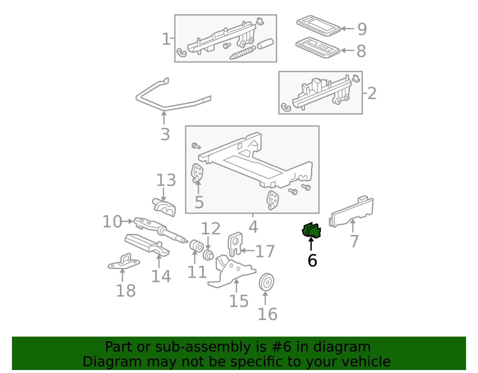 Seat Track Cover 81316-SHJ-A01ZB | Honda Parts Hub