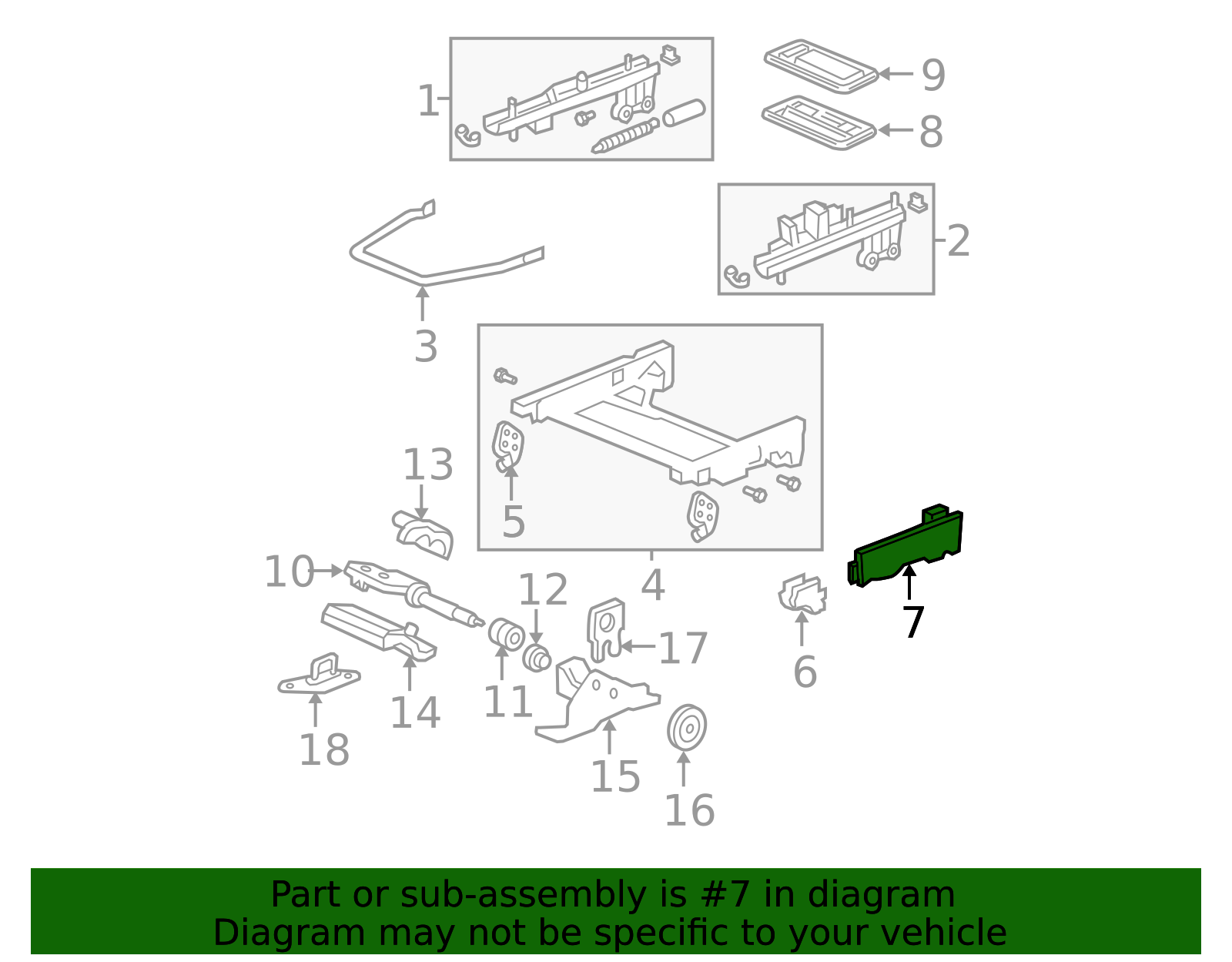 Seat Track Cover 81718-SHJ-A01ZE | Honda Parts Hub