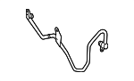 2782001251 - Air &amp; Fuel Delivery: Turbocharger Coolant Line for Mercedes-Benz Image