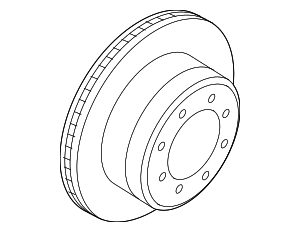 BRRF-464 - Rotor Assembly - Brake 2013-2022 Ford | Ford Parts Direct