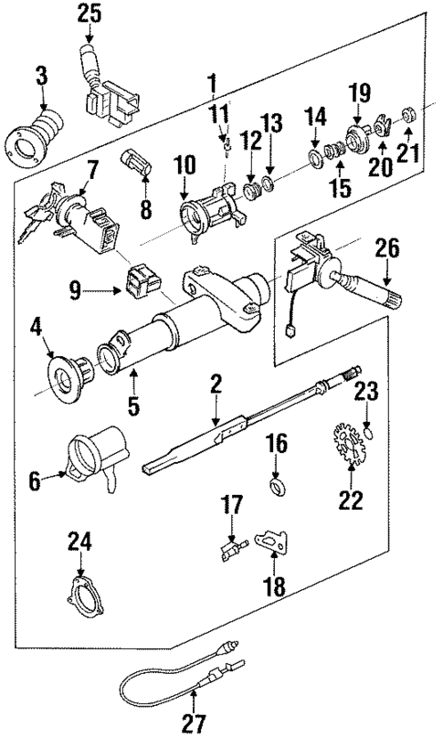 Ignition Lock for 1994 Pontiac Grand Am #0