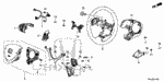 78517TR0N61 - Chassis: PLATE SET, L. for Honda Image