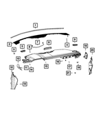 6PM12TX7AD - : Instrument Panel End Cap for Mopar Image
