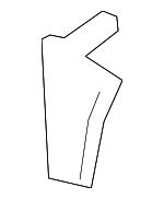 88395EZ04A - Body: Seat Hinge Cover for Nissan Image