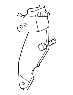 4F1Z6F055EA - Engine: Engine Support Rod Bracket for Ford Image