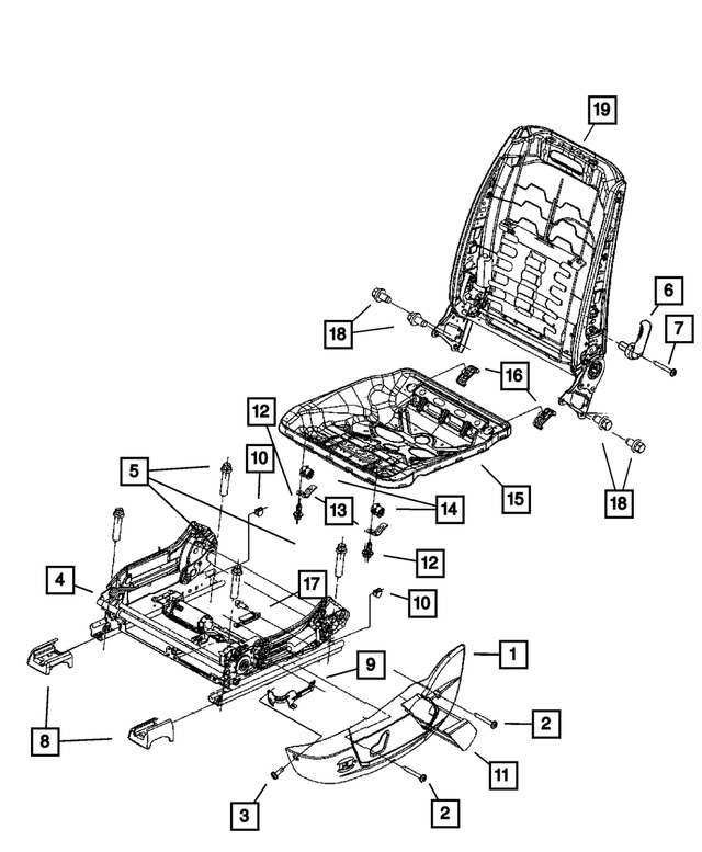 1AN571DDAA - Interior Trim: Driver Outboard Shield for Mopar Image image