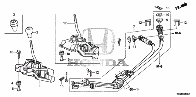 Shift Lever for 2012 Honda Fit #0