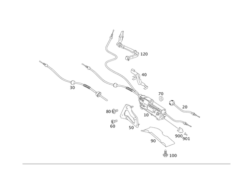 Parking Brake for 2006 Mercedes-Benz CL65 AMG #0