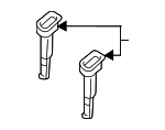 8W0881920D - Body: Headrest Guide for Audi Image
