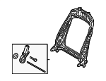 4M0881045P - Body: Seat Back Frame for Audi Image