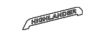 7540306130 - Body: Hatch Emblem for Toyota Image