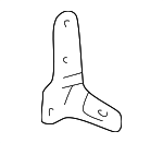 6611089108 - Body: Hinge for Toyota Image